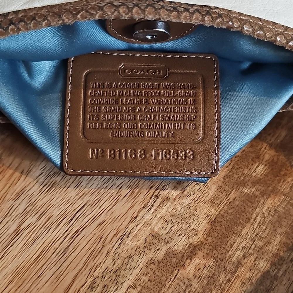 Coach Penelope SNAKE EMBOSSED